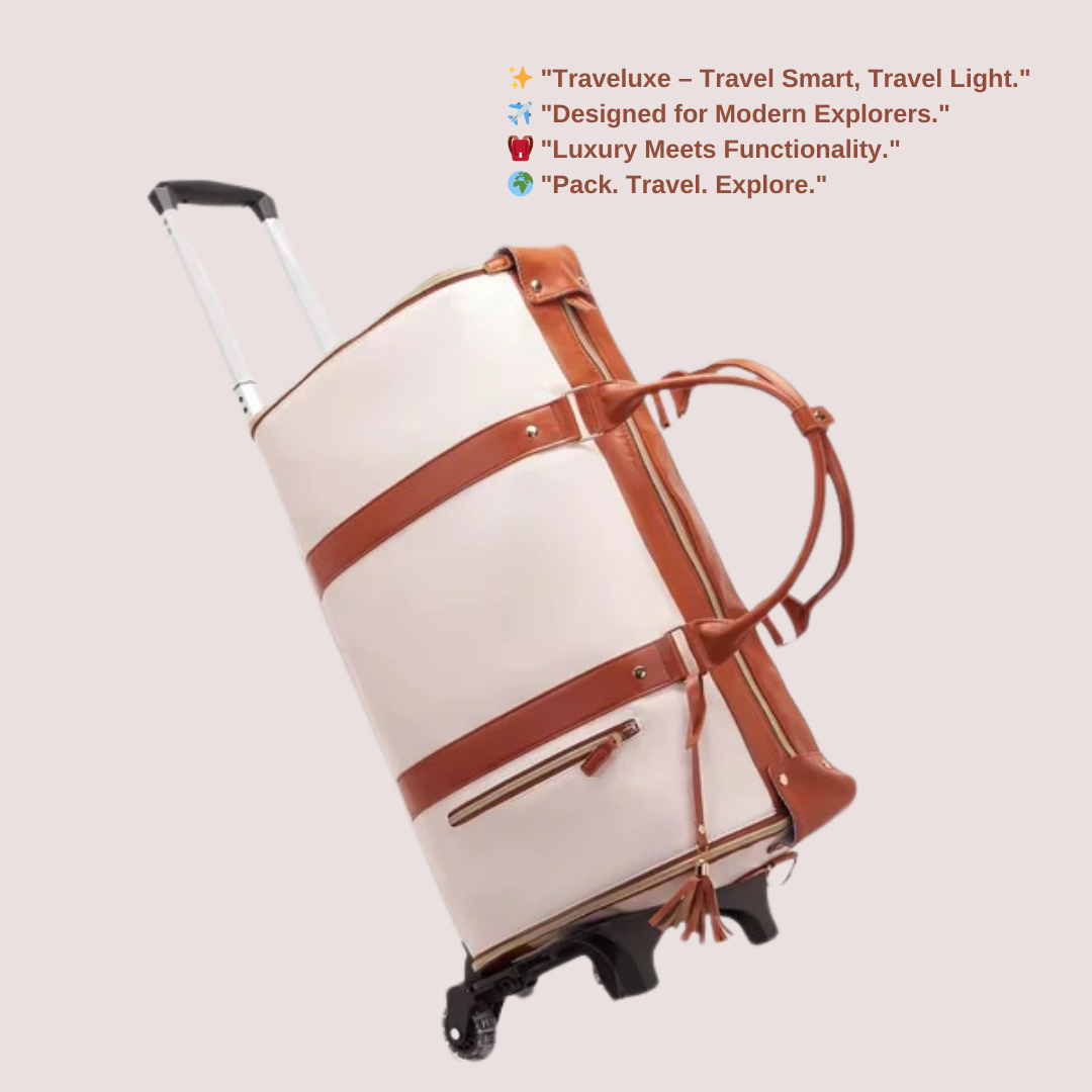 TraveluxeBag - Practical Travel bag, Hand luggage for light travel