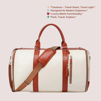 TraveluxeBag - Practical Travel bag, Hand luggage for light travel